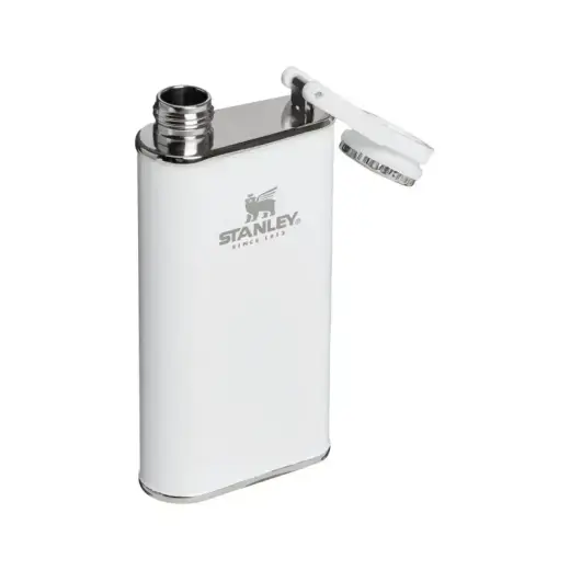 Blašķe The Easy-Fill Wide Mouth Flask 0.23L glossy white Photo