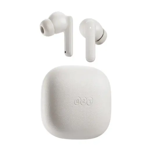 TWS QCY Buds T43 ANC Headphones (white) Foto 3