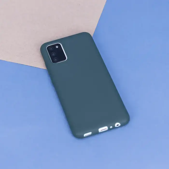 Matt TPU case for Oppo A40 4G (Global) / A40M 4G (Global) / A60 5G (Global) forest green Foto 7