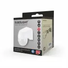 Judesio daviklis, PIR, 12m 800W 180° IP20 sieninis Eurolight Foto 2