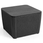 Garden table/storage box Luzon Plus grey — Photo 1