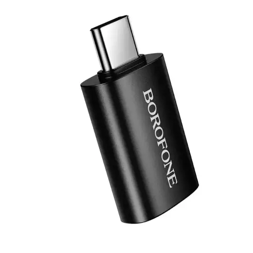 Borofone Adapter BV26C - Type C to USB - black Photo