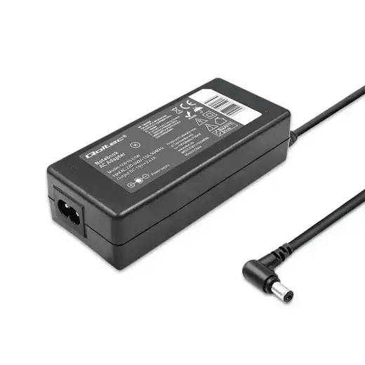 Qoltec Power adapter for laptop Acer | 65W | 19V | 3.42A | 5.5*2.5 | +power cable Photo