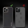 Dux Ducis Yolo elegant case made of soft TPU and PU leather for iPhone 13 Pro Max red Photo
