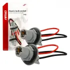 Plastic bulb socket 2 pcs T15 — Photo 1