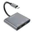 Hub Wozinsky WHCH-01 USB-C PD 100W HDMI 4K@30Hz USB-A 10Gbps - gray Foto 2