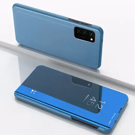 Smart Clear View case for Samsung Galaxy S23 FE blue Foto 1