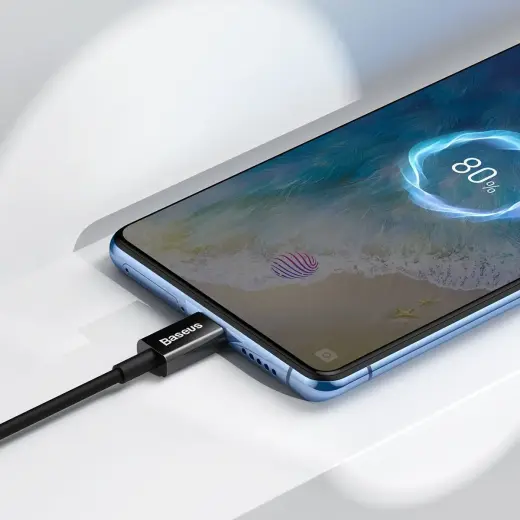 Baseus Superior Series datu pārraides un uzlādes vads | USB-A uz Micro USB | 10W | 2m | melns Foto 8