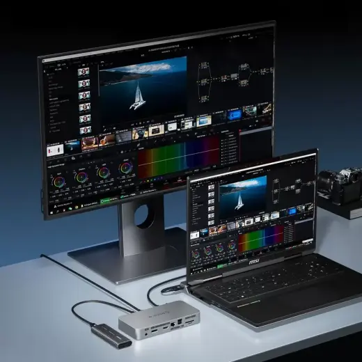 Orico USB4 Thunderbolt5 Cable 80Gbps 240W USB-C to USB-C 1.5m - Black Foto 9