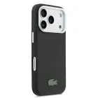 Lacoste Iconic Petit Pique Metal Logo MagSafe Case for iPhone 17 Pro Max Black Foto 3