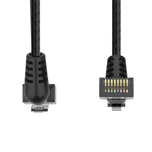 Network Cable UTP Cat.6 Vention IBOBJ, RJ45 Ethernet, 5m (black) Foto 2