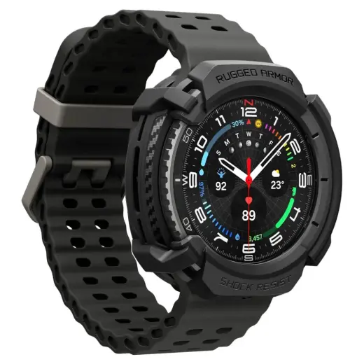 SPIGEN RUGGED ARMOR SAMSUNG GALAXY WATCH 8 CLASSIC (46 MM) MATTE BLACK Foto 8