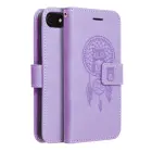MEZZO dreamcatcher book type phone case for iPhone 7 | iPhone 8 | iPhone SE (2020) | iPhone SE (2022) purple — Photo 2