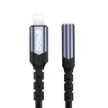 BWOO Adapter AUX 3.5mm - Lightning Black BZ48 Photo