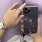 Marble maciņš telefonam iPhone 12 Pro rozā — Foto 5