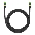 Pīts tīkla kabelis cat.8 Baseus Ethernet RJ45, 40Gbps, 1,5 m (melns) Foto 3