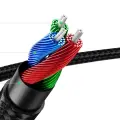 Ugreen audio cable AUX straight minijack 3.5 mm 1m black (AV112) Photo