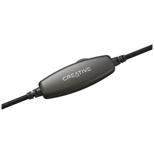 Creative HS-230 Wired Headphones with USB Microphone Black Photo