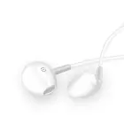 Dudao X10S wired in-ear headphones 3.5mm mini jack 1.15m - white Foto 3