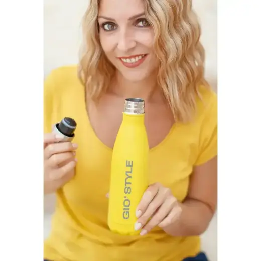 Pudele-termoss Energy 0,5L sarkana/gaiši zila/dzeltena/zaļa Foto 2