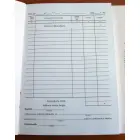 Kases grāmata paškopējoša A5, 50 kompl. Foto 2