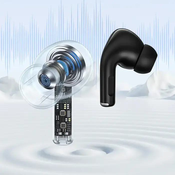 Blavec Bluetooth TWS Earphones BW-02 Carbon (BW02-B) black Foto 6