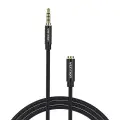Cable Audio TRRS 3.5mm Male to 3.5mm Female Vention BHCBJ 5m Black Photo