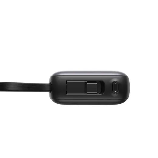 Joyroom Mini Power Bank JR-PBF27 22.5W with dual cable 10000mAh (black) Photo