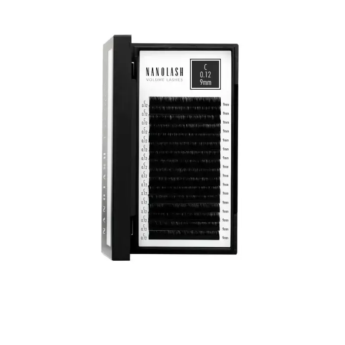 Nanolash - Volume Lashes Pestanas Postizas 012 C 9 Mm 1 U
