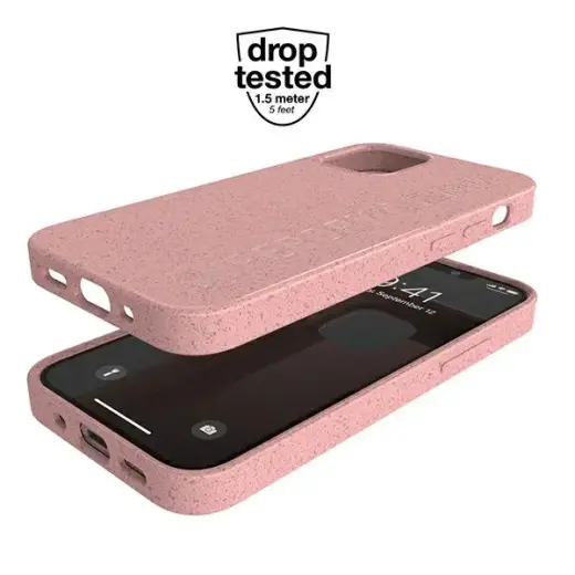SuperDry Snap iPhone 12 mini Compostable Case różowy|pink 42620 Photo