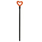 Birstes kāts Love 131,2cm asorti, laima zaļš/gaiši zils/oranžs/ceriņu krāsā Foto 1