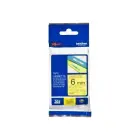 Brother TZE-Schriftbandkassette TZESchriftbandkassette TZe-611 TZe611 Yellow Black (TZE611) Фото num