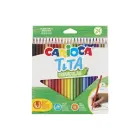 Krāsainie zīmuļi CARIOCA TITA, trīsstūrveida, 24gab Foto 1