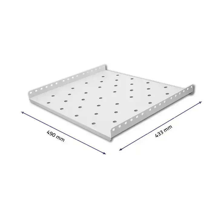 Qoltec Mount shelf for RACK | 490 * 433 Foto 3