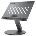 SPIGEN LD204H LAPTOP STAND HUB SPACE GREY Photo