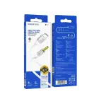Borofone Cable AUX BL19 Creator - jack 3,5mm to Type C - 1 metre white Foto 5