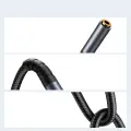 Joyroom stereo audio cable AUX 3.5 mm mini jack (male) - mini jack (female) 1.2 m black (SY-A09) Photo