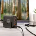 OBAL:ME Terminal GaN Desk Charger 4C2A 100W Black Foto 4