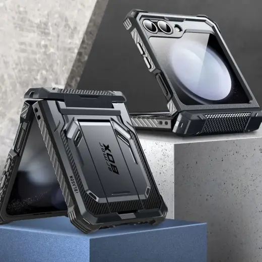 Supcase IBLSN ArmorBox Case for Samsung Galaxy Z Flip 6 - Black Photo