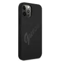 Guess GUHCP12LLSVSBK iPhone 12 Pro Max 6,7" czarny|black hardcase Script Vintage — Фото 4