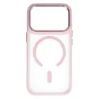 Liavec Cloudy Case with Metal Camera Frame for Iphone 18 Pro/17 Pro pink Control Button) — Foto 3