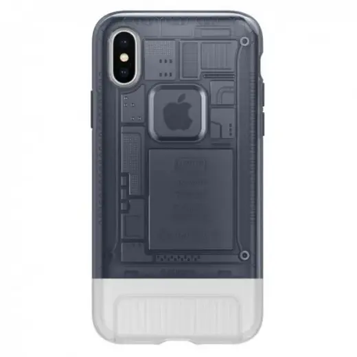 Spigen Classic C1 Case for iPhone X Graphite Photo