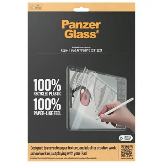 PanzerGlass GraphicPaper iPad Air 2024 12.9" | iPad Pro 2024 12.9" Anti Glare, Case Friendly, Ultra-wide Fit 2836 Фото num
