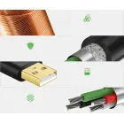 USB 2.0 extension cable UGREEN US121, active, 5m (black) — Foto 9