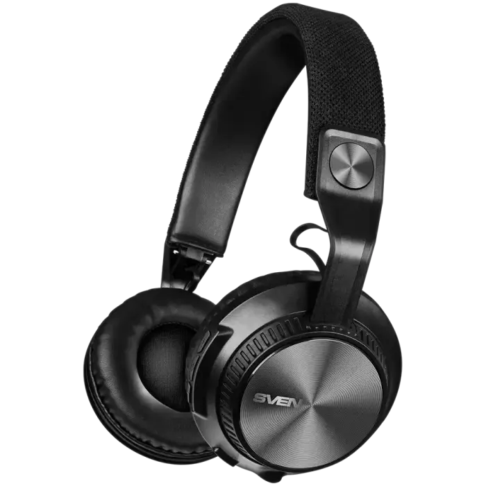 Wireless stereo headphones with microphone SVEN AP-B630MV, black; AP-B630MV