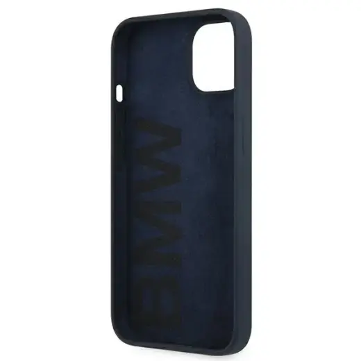 Etui BMW BMHCP13SSILNA iPhone 13 mini 5,4" granatowy|navy hardcase Silicone Signature Foto 6