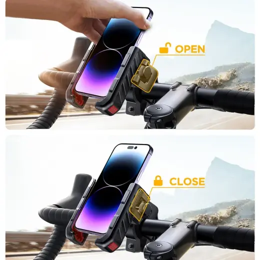 Phone holder for scooter, bike, motorcycle - Joyroom JR-ZS266 Photo