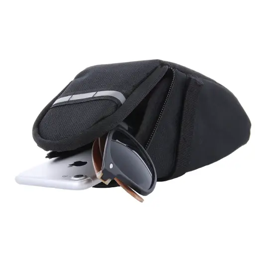 Velosipēda sēdekļa soma SB-100 Forever Outdoor melna Foto 2