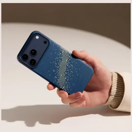 Case PITAKA Ultra-Slim MagSafe for iPhone 17 Pro Max milky way galaxy Фото num