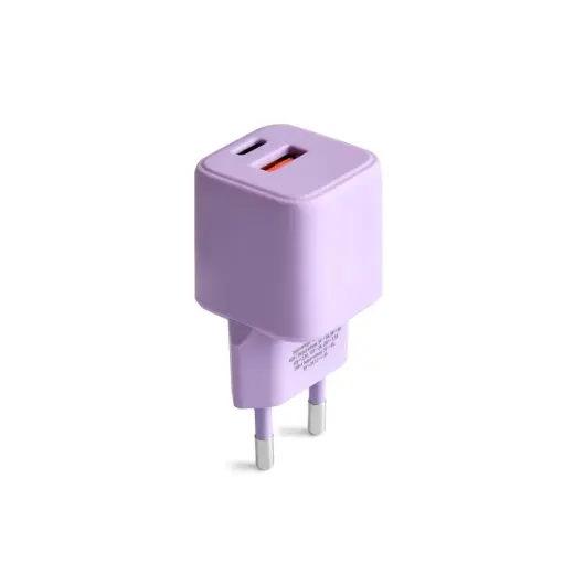 COLORUM CLS30-AC-09 зарядное устройство | 30W | PD | USB-A, USB-C | лавандовое Фото num